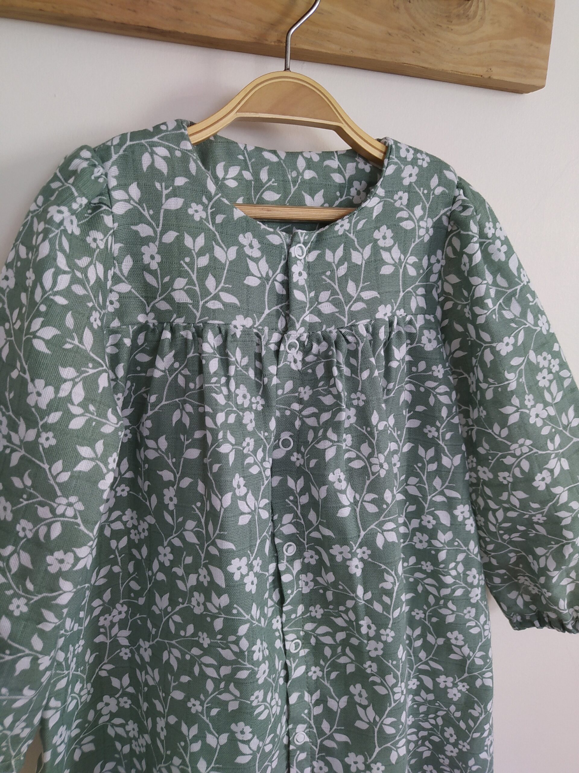 Flowery Baby Girl Dress - Image 5