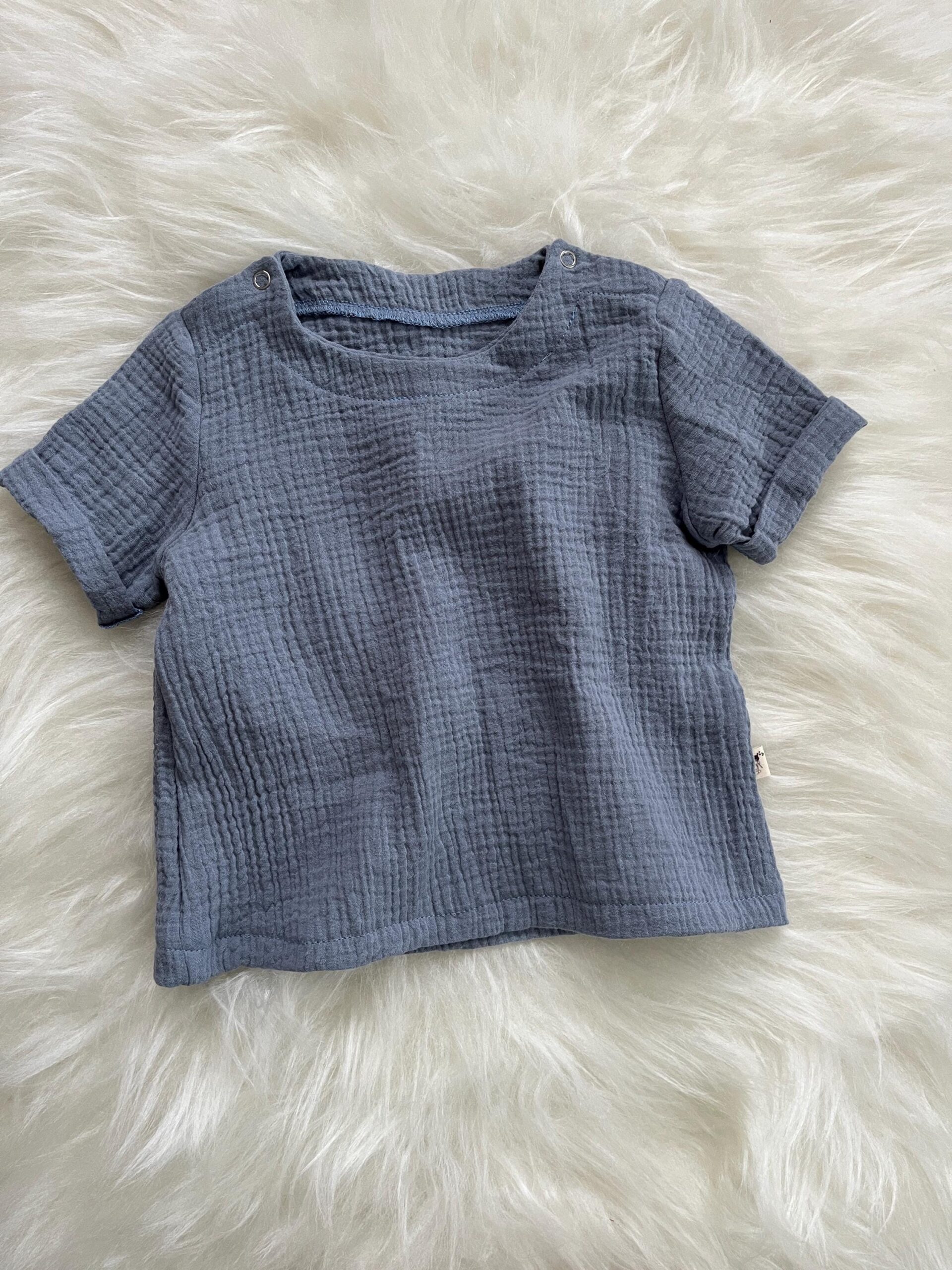 Muslin Baby/Kids Short Sleeves Shirt - Image 8